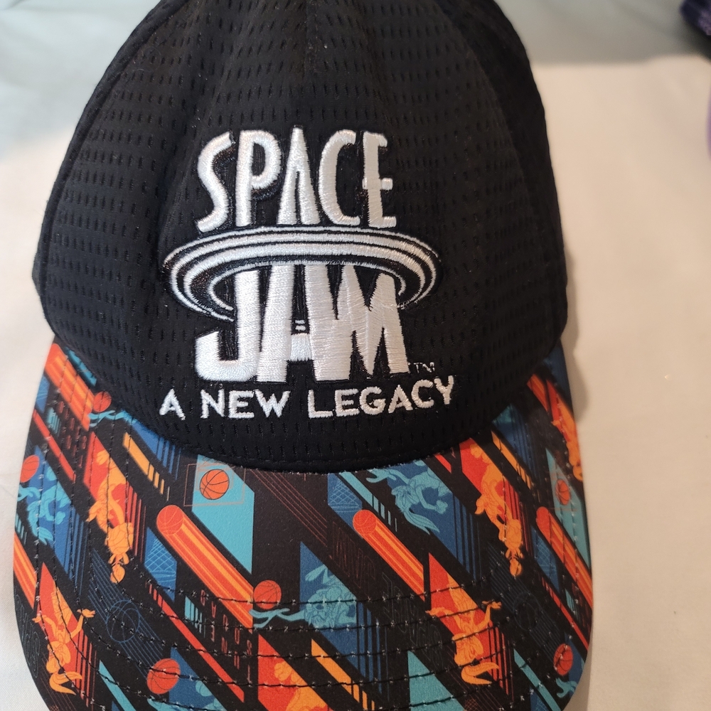 Space Jam A New Legacy Black and Multicolor Cap